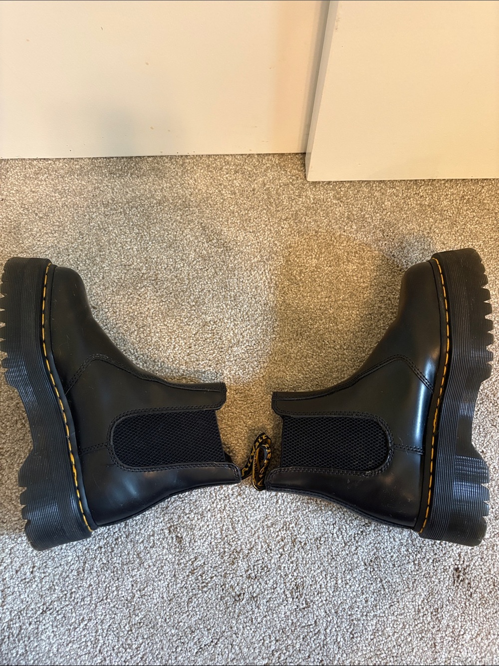 Dr. Martens Platform Chelsea Boots - Picture 3 of 11